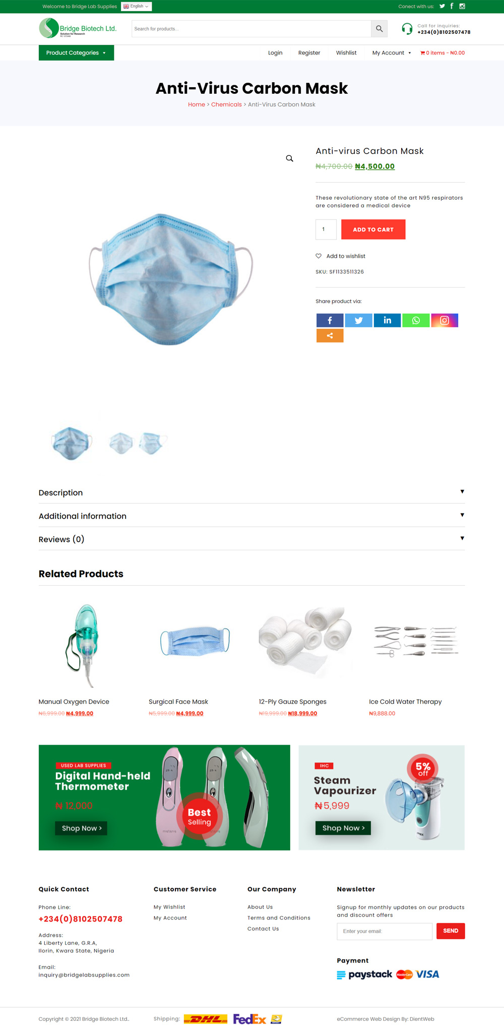 ecommerce website development